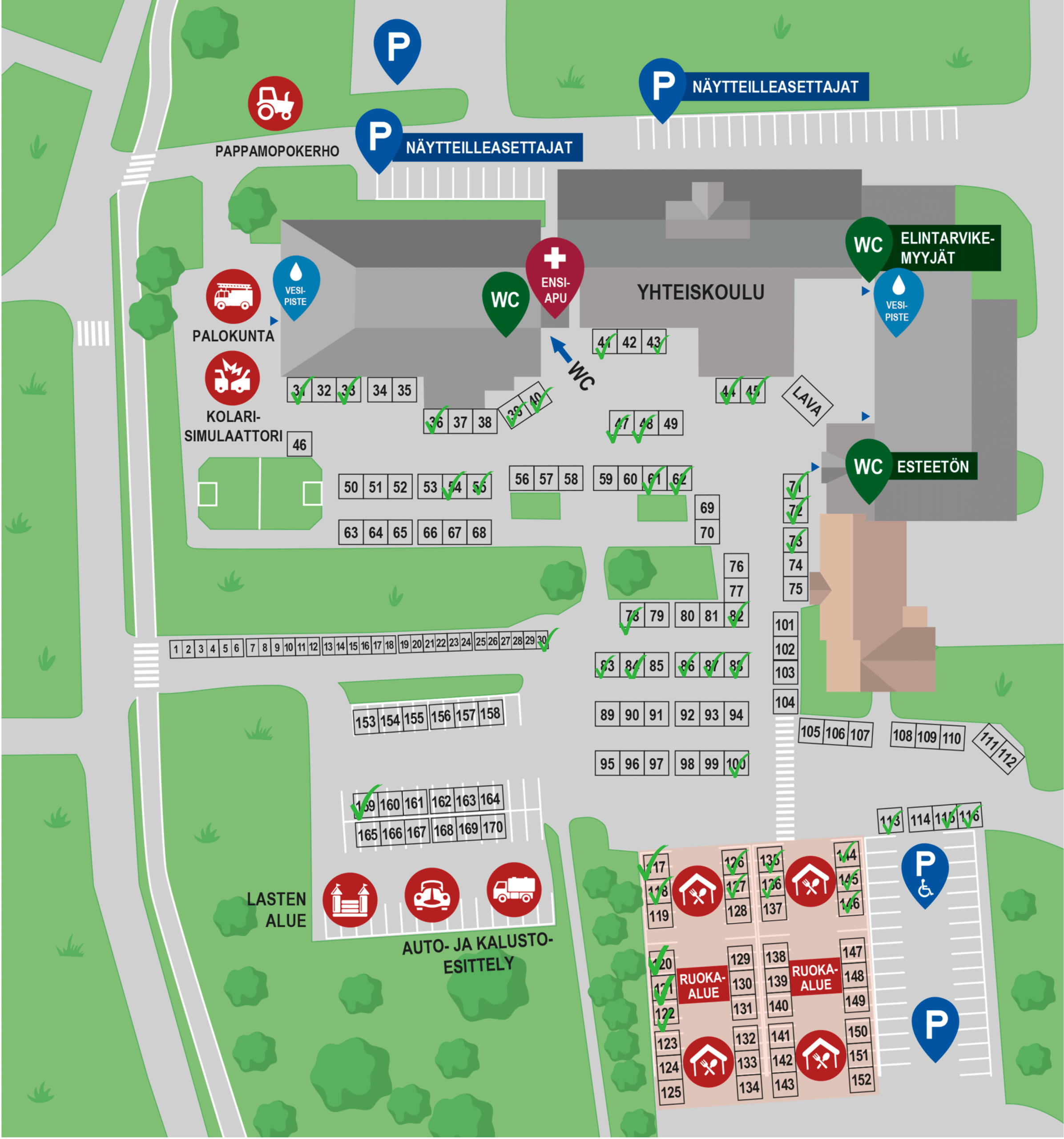 Myydyt paikat 28.7.2025